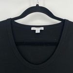 Standard James Perse Women's Black 3/4 Sleeve Scoop Neck Bodycon‎ Dress Size XS Photo 4