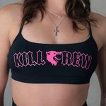 Kill Crew Black and Pink Sports Bra! Photo 0