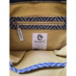 Spartina 449 Fabric Chevron Print Leather Linen Lined Shoudler Bag Womens Purse Photo 8