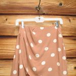 House of Harlow X Revolve Caterina Skirt Polka Dot Brown Photo 6