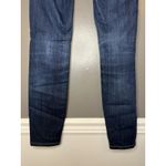 Madewell Jeans Womens 25 Blue Skinny Skinny Stretch Denim Dark Wash Mid Rise Photo 5