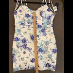 CITY STUDIO 15 Floral Bodycon Cocktail Party Dress Blue Size undefined Photo 12