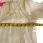 Lilly Pulitzer Womens Linen Peasant Top Size S Resort Preppy Beach Country Club Photo 6