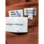 Unique Vintage Pants 1X 16 High Waist Wide Leg Casual Stretch Ribbed Photo 2