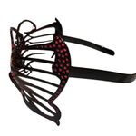 Boutique Womens Butterfly Glasses Costume Mask Halloween Masquerade Party Photo 7