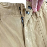 Vince High Rise Linen Cotton Crop Pants In Ginseng Khaki Tan Size 4 Photo 4