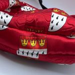 Kolle Alaaf quilted Cologne Germany carnival crossbody bag. Red Photo 8