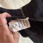 Avec Les Filles  Pinstripe Corset Top Tank Charcoal Black Sleeveless‎ NWT Size M Photo 4