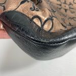 Brighton  Valencia Purse Shoulder Bag Satchel Metallic Bronze Black‎ Photo 14