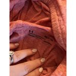 Under Armour  Small Heathered Salmon Hoodie Loose Fit Lightweight Sweatshirt Photo 5