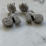 Marc Jacobs NWOT Marc Jacob’s Elegant Silver Shoe Earrings Photo 11