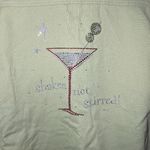 Vintage Christine Alexander Cocktail Embellished Denim Jacket Women's XXL Green Size 0X Photo 7