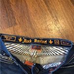 Rock Revival  Jazlyn Size 29 Boot Cut Jeans Dark Wash Blingy Pocket Western Photo 3