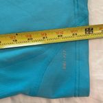 Nike Blue Dri-Fit Pullover 1/4 Zip Hooded Jacket Top Womens Size Medium Athletic Photo 6