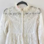 Vintage‎ Bridallure Prairie Lace Wedding Dress 70’s Size 2 Photo 4