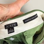J.Crew  Essential Wide Leg Pant in Linen Kelly Green Trouser Size 8 Photo 9