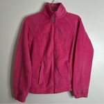 Columbia Womens Collared Pink Fleece Zip-up Jacket w/ Zipper Pockets Size M Photo 0