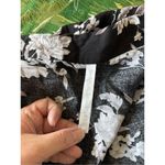 Spiritual Gangster Womens Black Taupe Floral Tie Waist Maya Kimono Jacket OS Photo 1