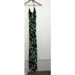 Rat & Boa Vivi Maxi Dress Womens Green New Large Photo 2