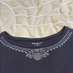 High Sierra Black Embellished Short Sleeve Tee Photo 1