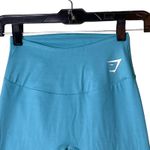 Gymshark Leggings Womens Small Blue Capri High Rise Performance Workout Yoga Photo 8