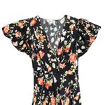 Rixo Florida Floral Maxi Dress in Black Maxi, Size US 4 Photo 4