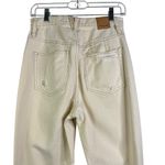 We The Free  CRVY Straight Shooter Jean Ivory‎ 28 Free People Boho Distressed Photo 8