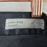 Bullhead Distressed Denim Co. Black High Rise Shorts Size 25 Photo 3