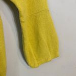 Boden Women's Size 4 100% Cashmere Puff Sleeve Knit Pullover Sweater Yellow Cozy Photo 8