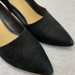 joe's jeans Joes 3.5” Suede Snake Embossed Heels A9 Photo 2