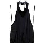 Forever 21 Choker Sleeveless Romper Black Size Medium Photo 3