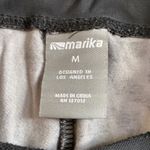 Marika Leggings cropped workout exercise‎ animal print size medium soft capris M Blue Photo 1