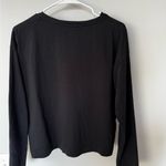 Vince  Black Waist Length Long Sleeve Photo 3