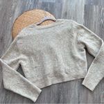 ZARA  sequin flowers cardigan sweater women’s size S‎ Photo 7