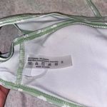 green floral bandeau bikini top Photo 2