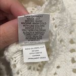 NWT Freshman 1996 Ivory Knit Midi Dress size Small White Photo 10