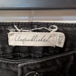 Unpublished NWT  Olivia High Rise Slim Leg Jean W27 Black Photo 3