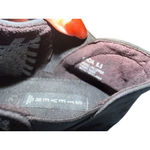 Steve Madden STEVEN Black SIlver Heels Ankle Boots Size 8.5 Photo 4