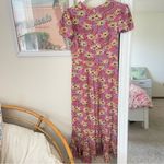 Rhode Lulani Midi Dress in Pink Floral Trip Mini Size 2 Photo 6