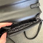 London Fog  Black and Gray Crossbody Bag Photo 5