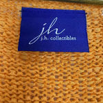 Y2K JH Collectibles Artsy Floral Knit Short Sleeve Sweater XL Pink Orange Top Photo 2