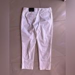 Worthington Modern Fit White Straight Leg Pants Size 4 Lightweight Casual Formal Photo 7
