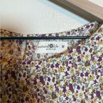 Natural Life  Blaire puff sleeve‎ mini dress Cream Ditsy Floral Photo 3