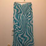 Venus New Women’s Lightweight Swimsuit Cover Up Blue White Size Xs Photo 7