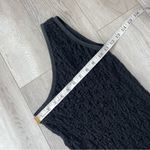 Garage Lace Tank Top One Shoulder Sheer Black (small) y2k whimsygoth witchy lace Photo 1