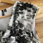 Relativity mock wrap abstract print drape neck petite sleeveless blouse size PXL Photo 6