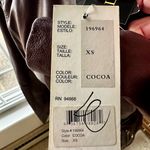 Bernardo  Rich Brown Leather Jacket with Belt Gold Hardware Boho Chic Edgy Moto Photo 3