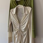 Et Clet Slinky Split Hem Collar Top Photo 3