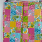 Lilly Pulitzer  Y2K 2000s Floral Print Boho Summer Capri Short Pants Size 4(29) Photo 4