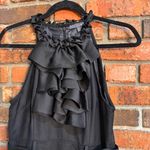 Twenty womens sleeveless ruffle belted mini dress black M Size M Photo 1